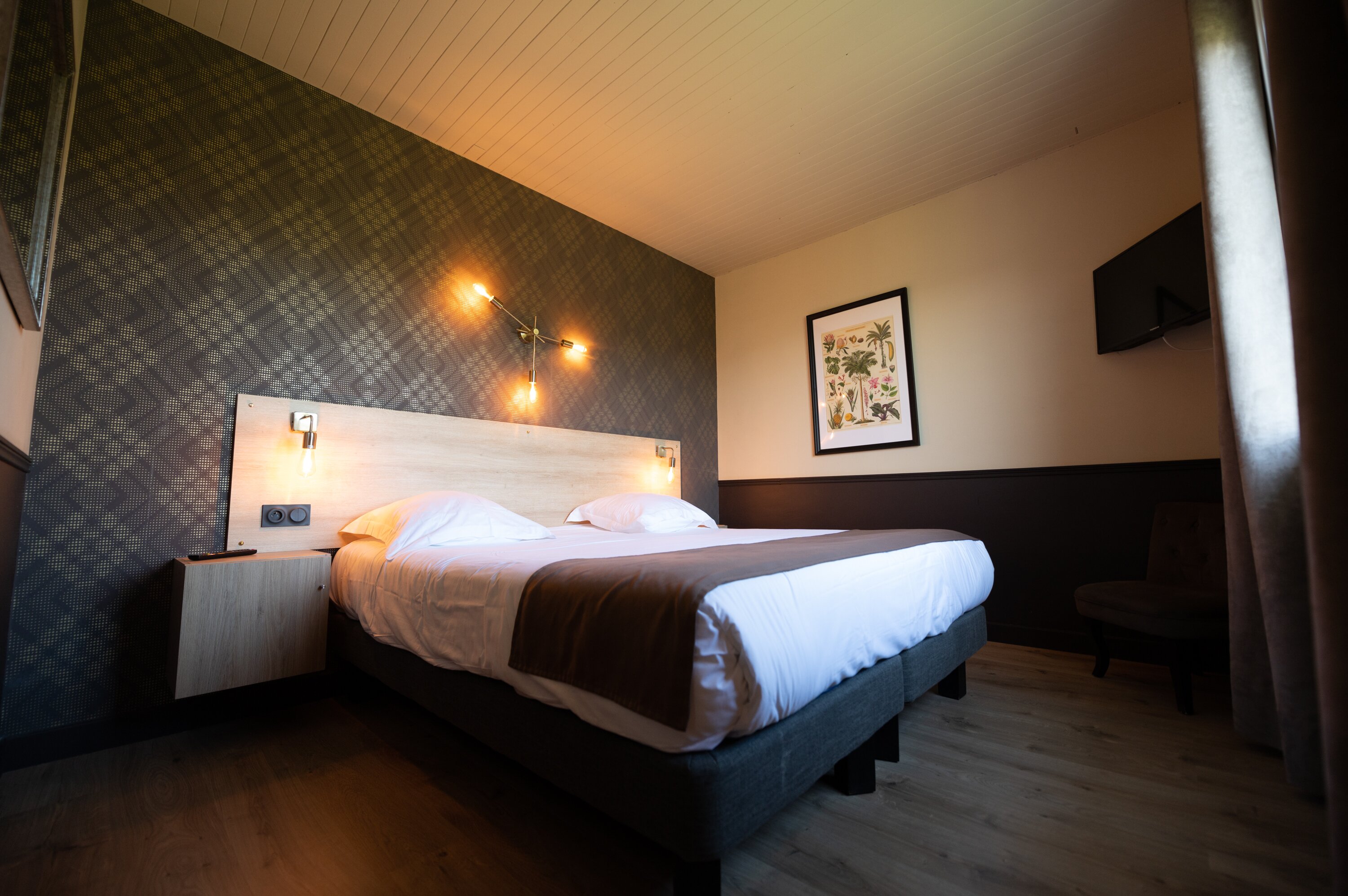 Logis Hotel Plantevin-客卧