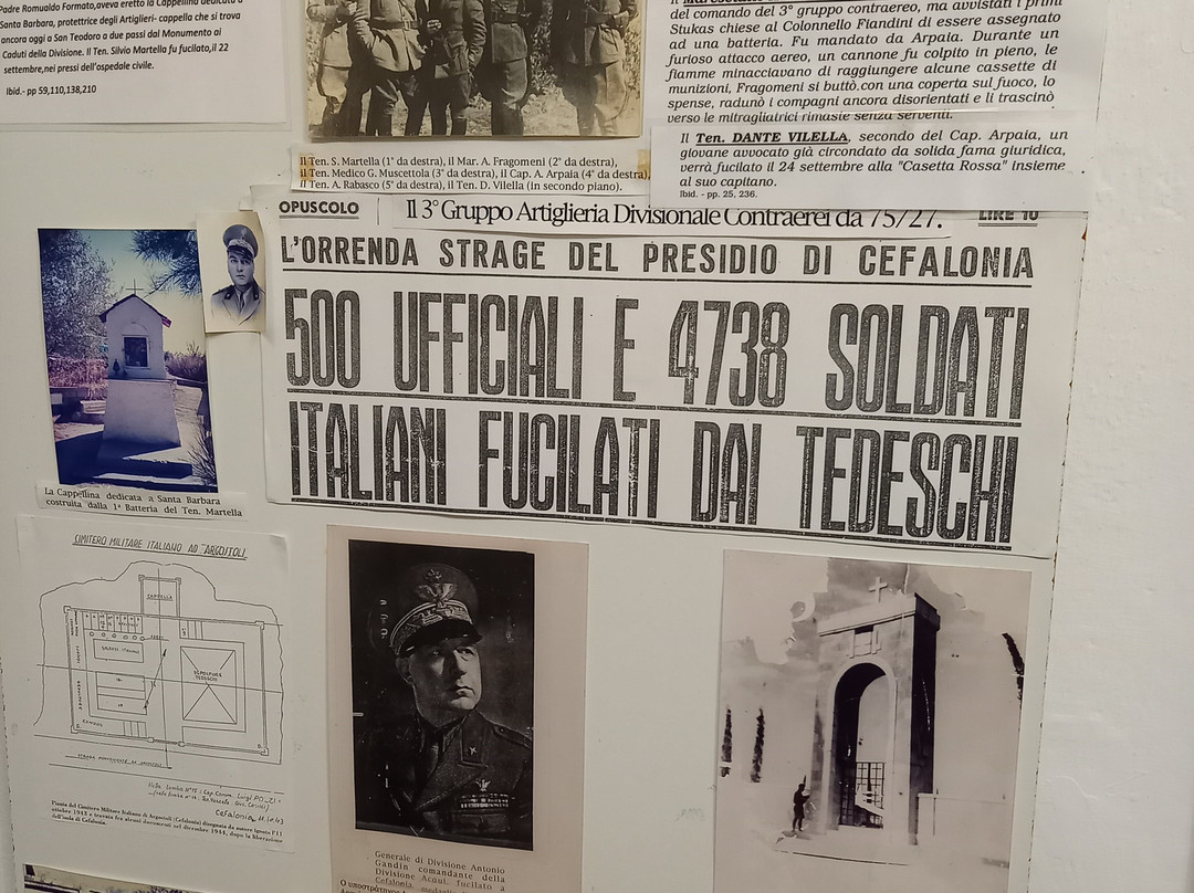 Italian "Divisione Acqui" War Museum-阿尔戈斯托利翁必去景点