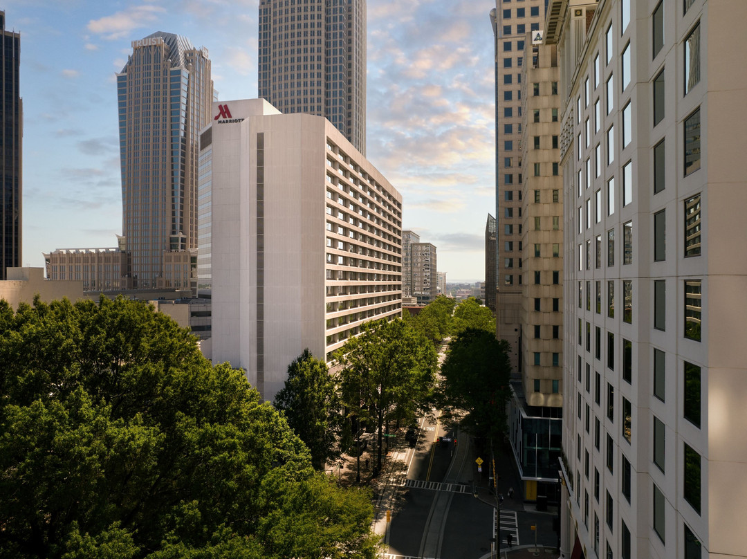 夏洛特市中心万豪酒店主图