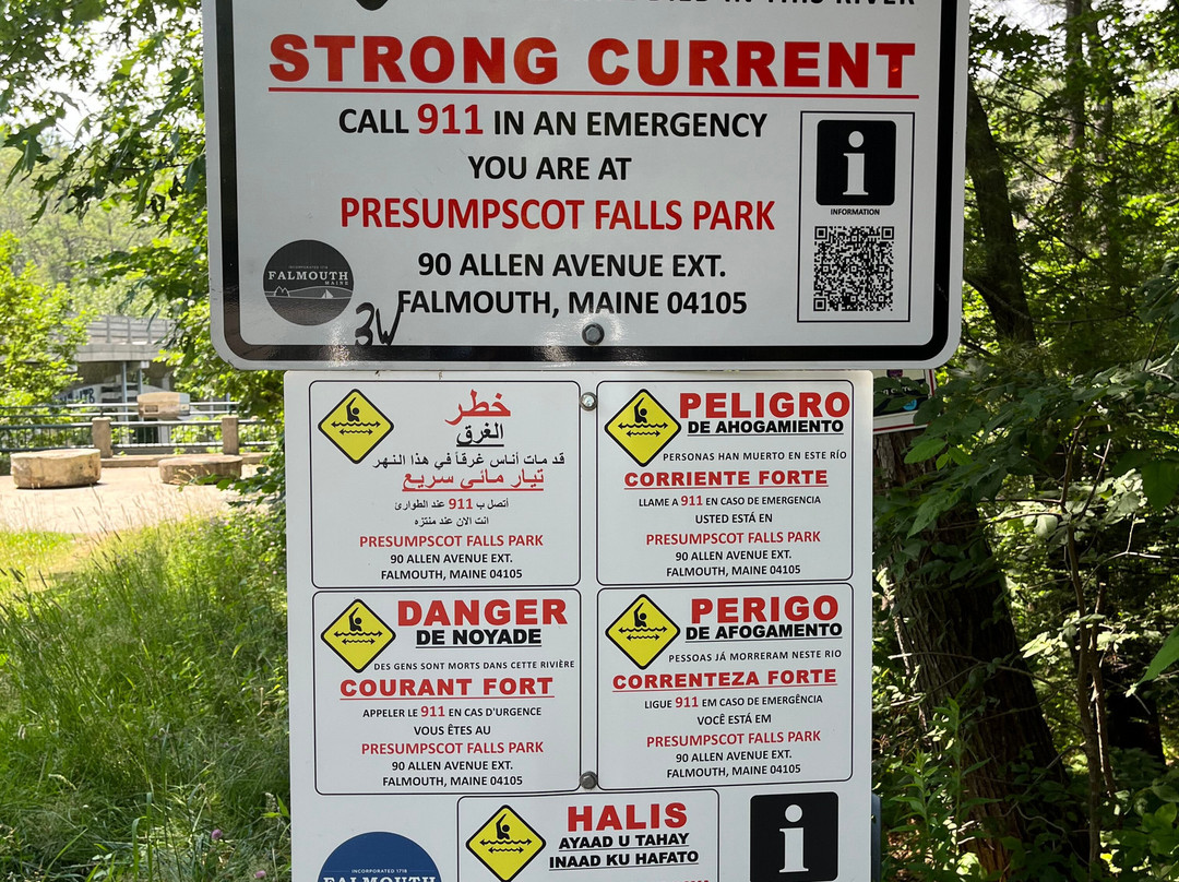 Presumpscot Falls Park-Falmouth必去景点