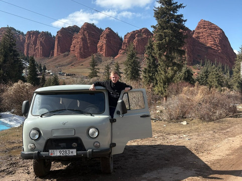 UAZ Buhanka Rental-比斯凯克必去景点
