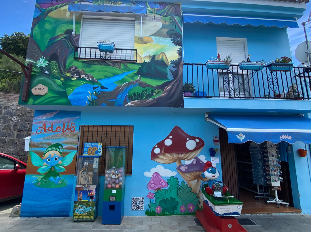 Juzcar, Malaga. El Pueblo De Los Pitufos.-胡斯卡尔镇必去景点
