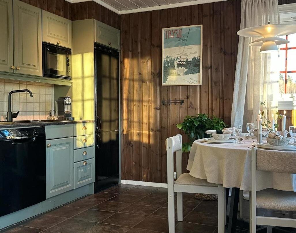 Midt i Trysilfjellet sor Ski inn og ski out