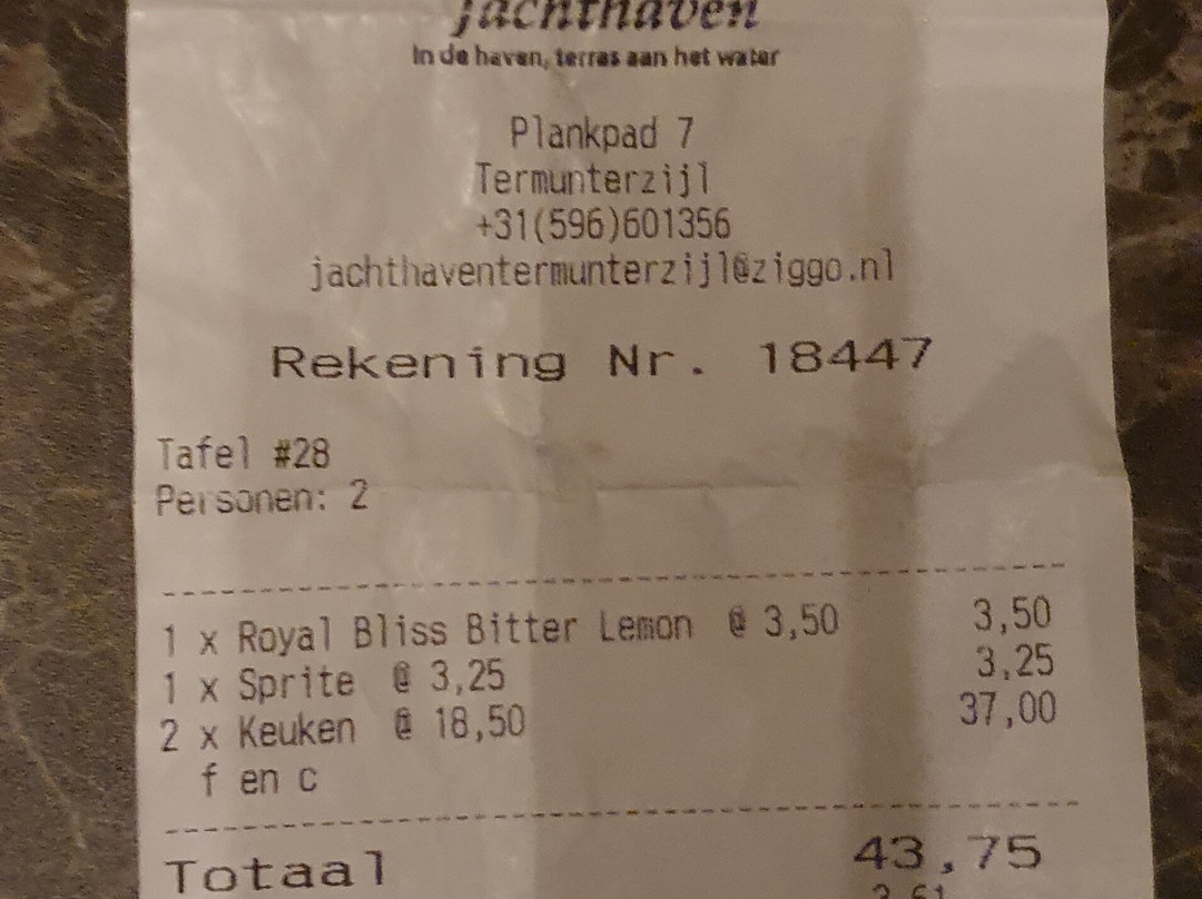 Cafe-Restaurant Jachthaven