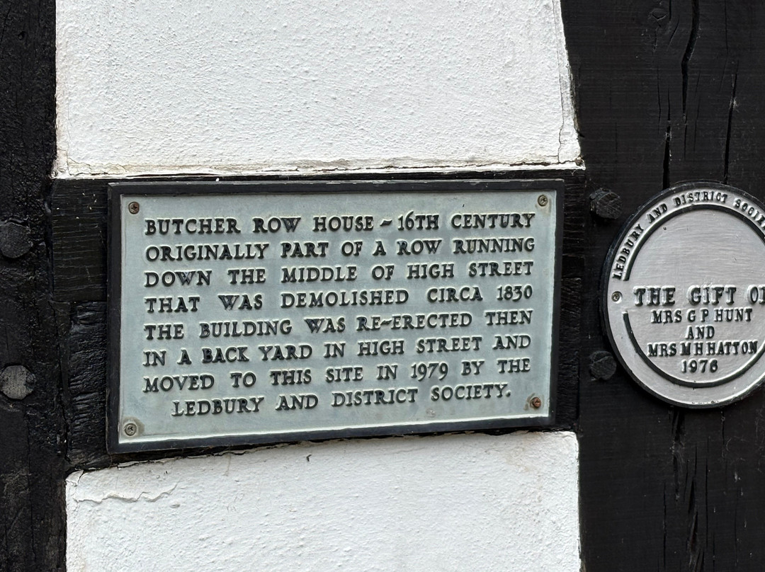 Butcher Row House Museum-Ledbury必去景点