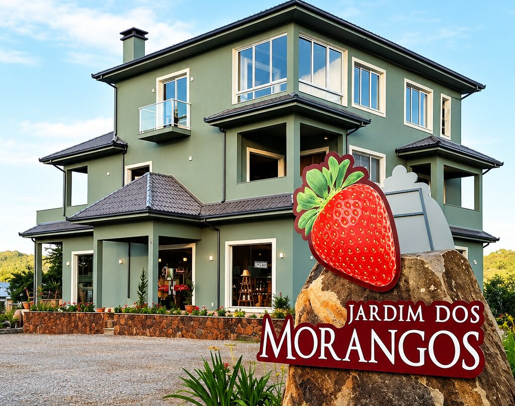 Jardim dos Morangos-Nova Petropolis必去景点