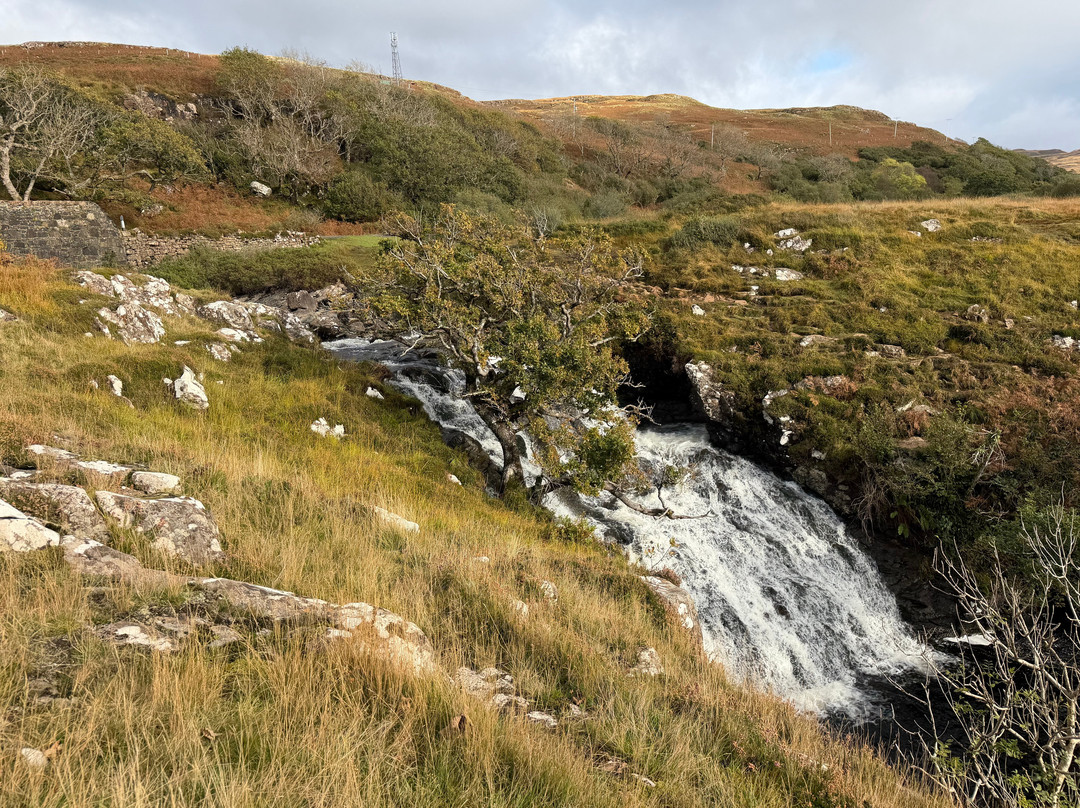 Eas Fors Waterfall-马尔岛必去景点