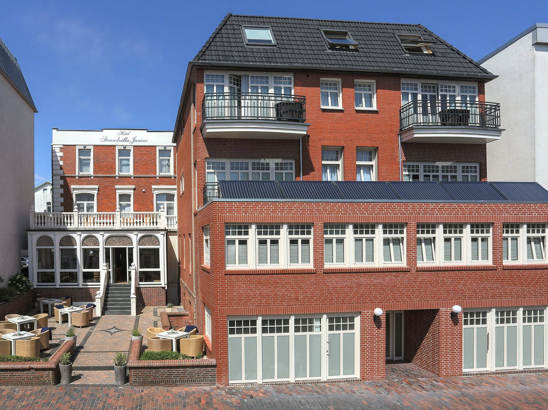 Borkum酒店住宿-Hotel Strandvilla Janine