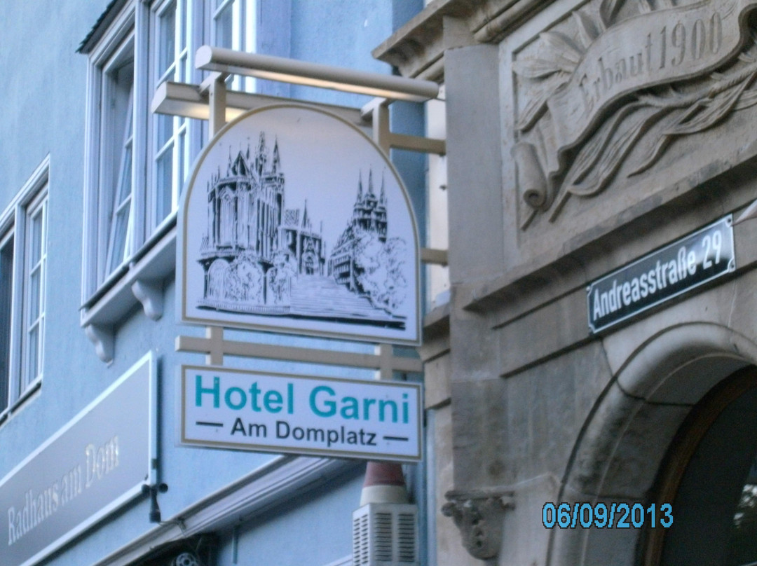 Hotel Erfurt Garni Am Domplatz