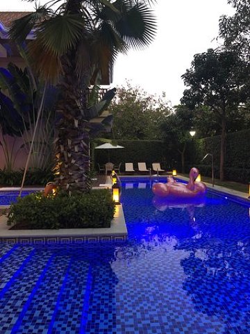 三亚半岭温泉海韵别墅度假酒店-泳池