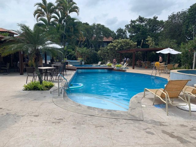 Pousada Corais & Conchas-泳池