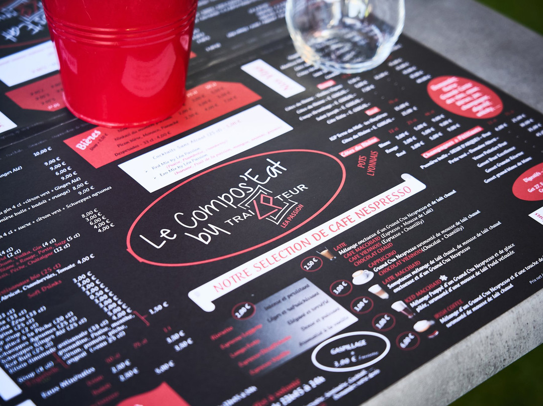 Marcy-l'Etoile餐馆和美食-Restaurant Le Compos'eat