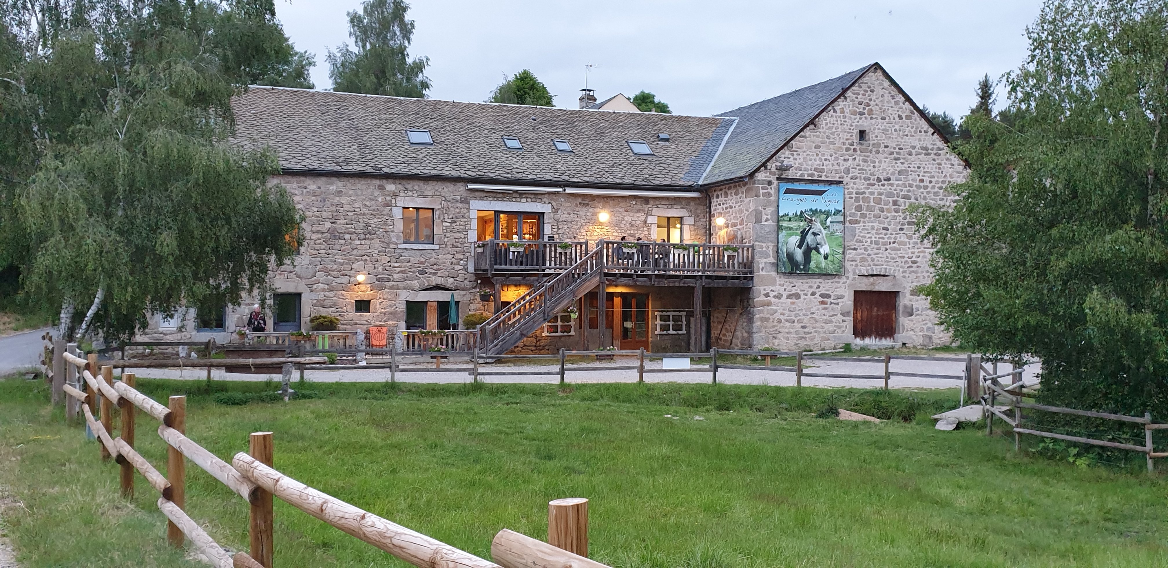 Logis Hôtel les Granges de Bigose-浴室
