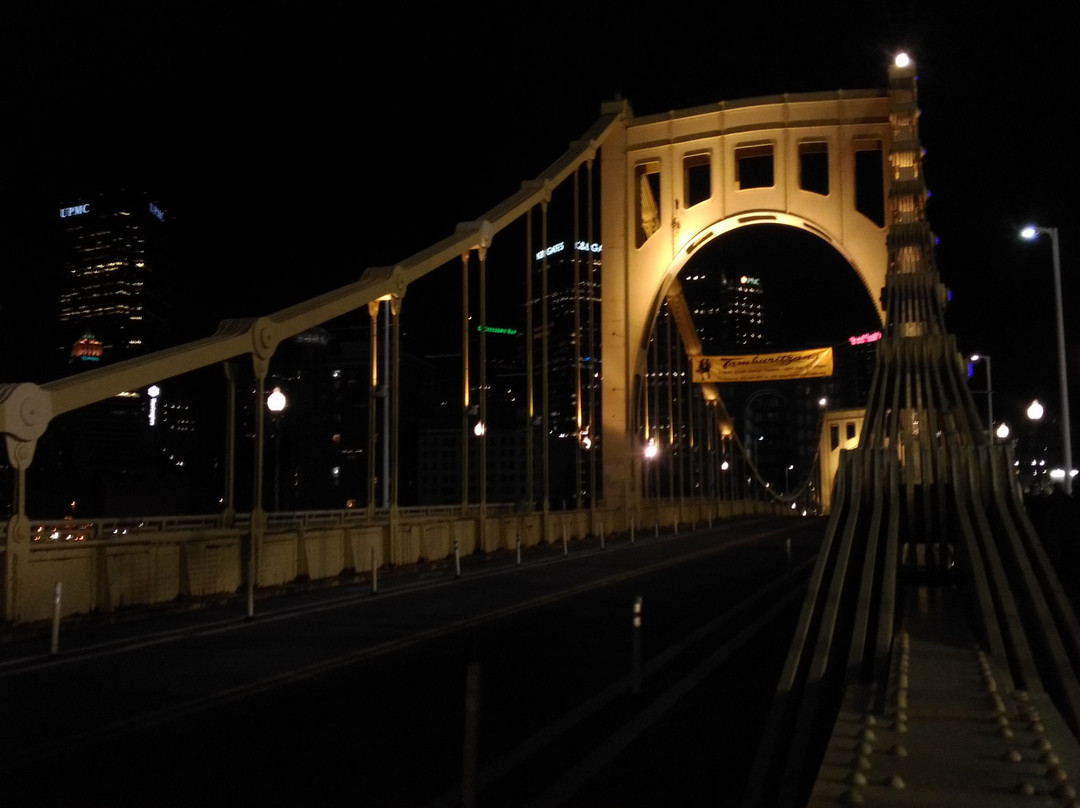 Roberto Clemente Bridge (Sixth Street Bridge)-匹兹堡必去景点