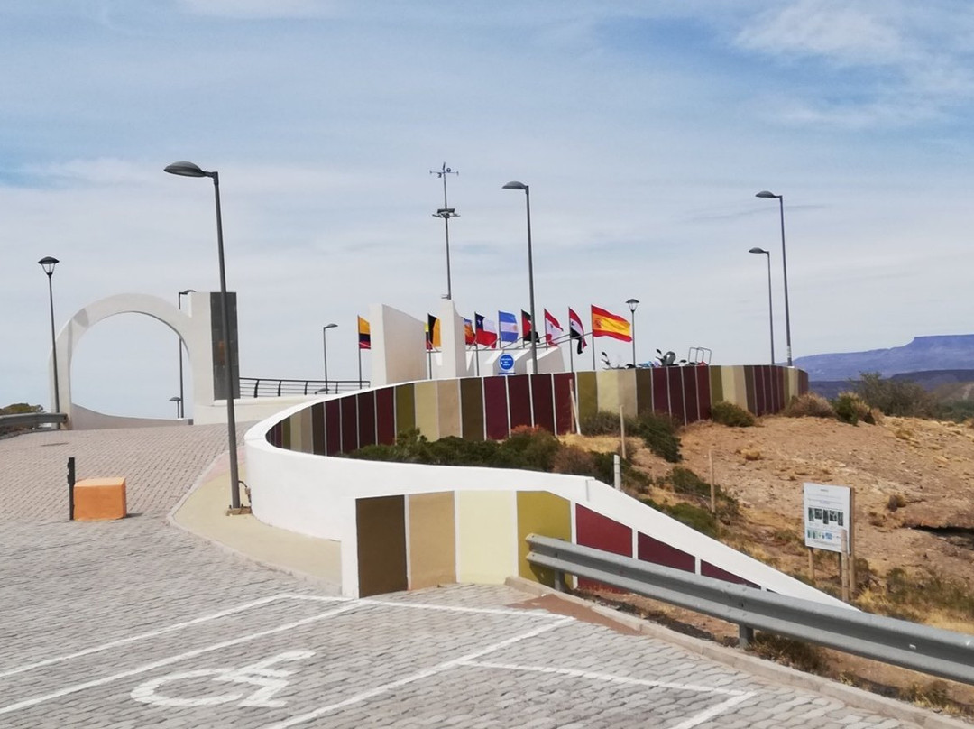 Plaza del Viento Cerro Las banderas-Chile Chico必去景点
