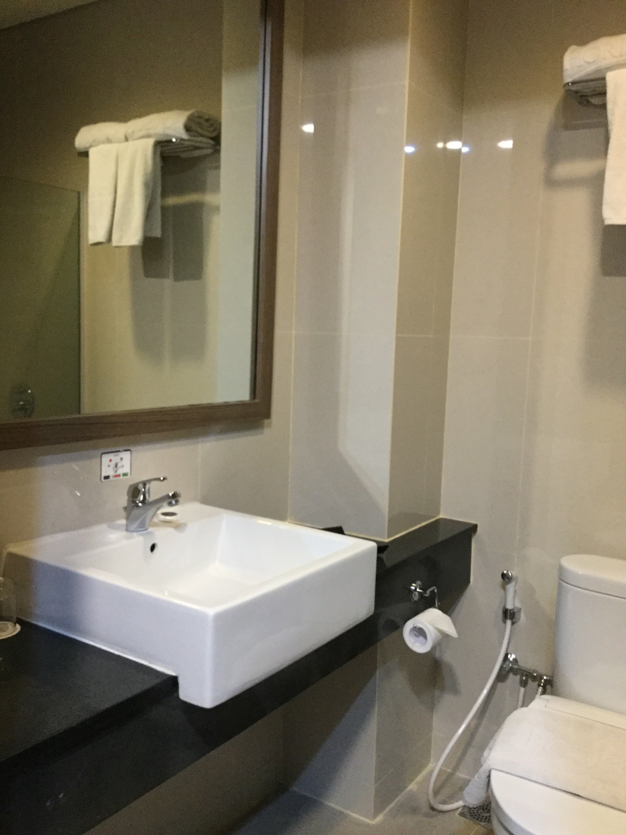 Anara Sky Kualanamu Hotel-浴室