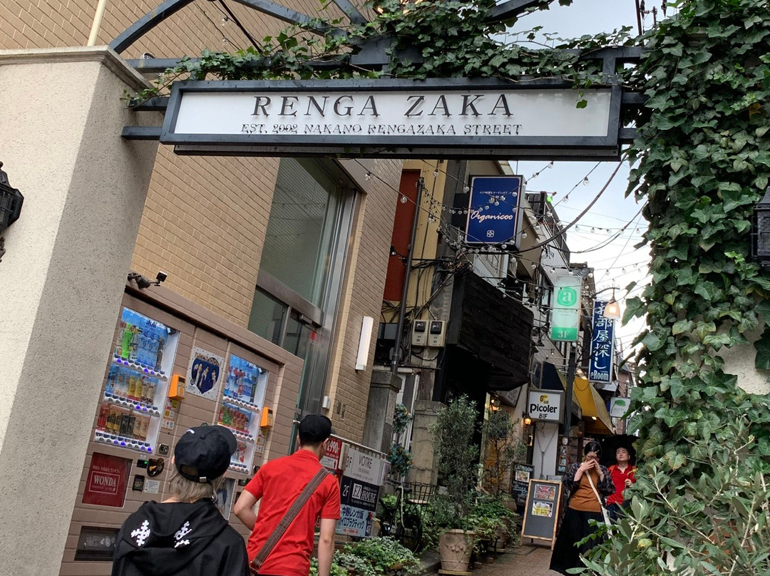 Renga Zaka-Nakano必去景点