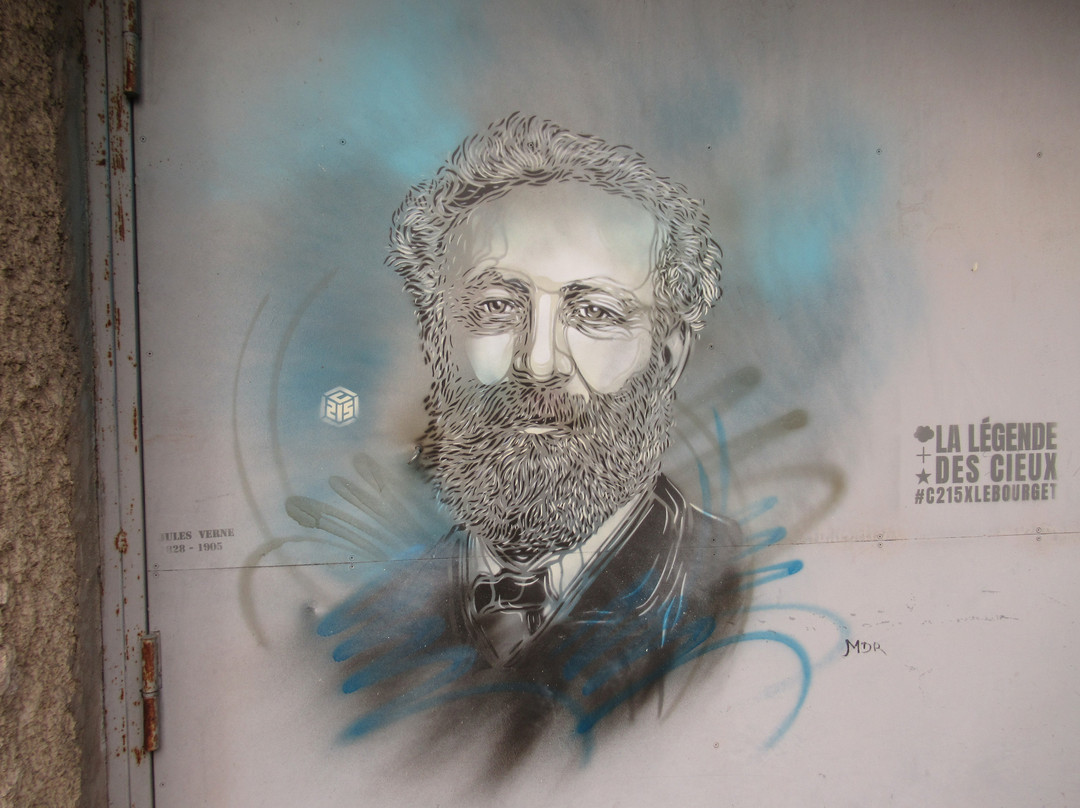 Fresque "Jules Verne"