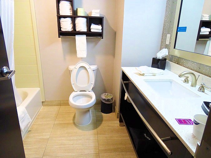 Hampton Inn Cookeville-浴室