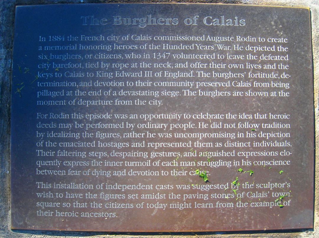 Burghers of Calais Sculpture景点图片