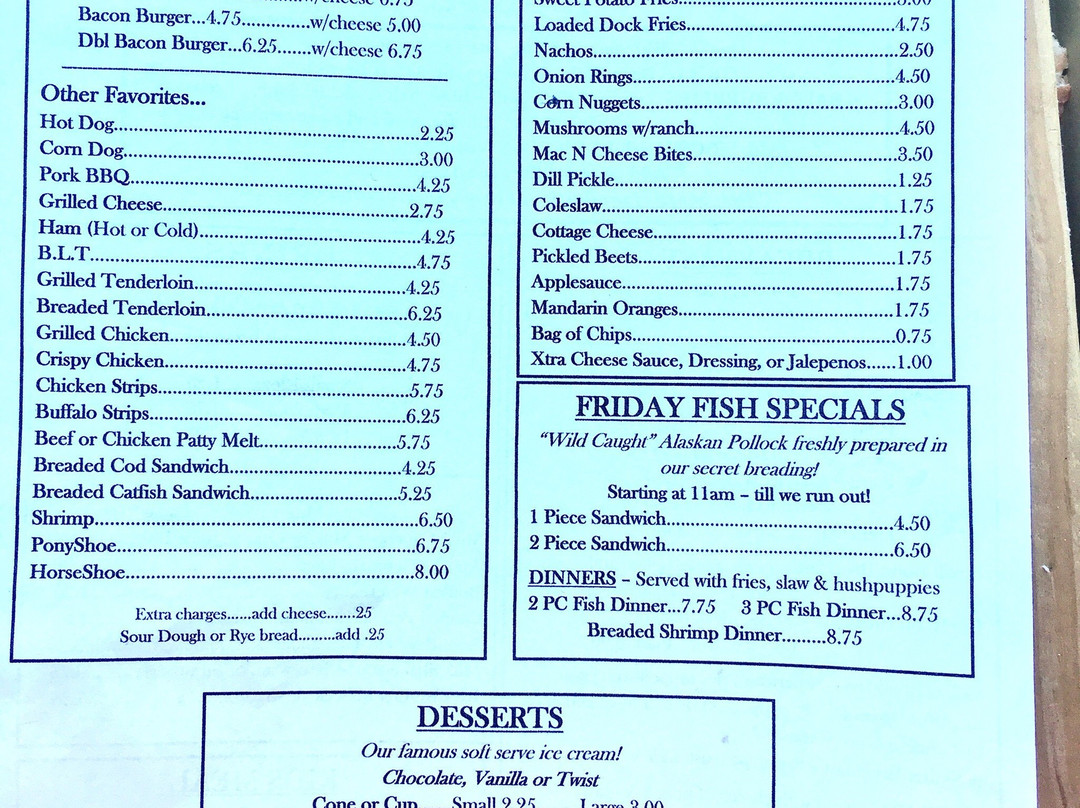 Boondocks Grill & Bait