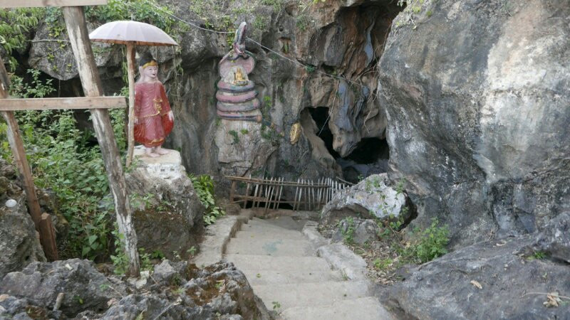 Htet Eain Gu Cave & Monastery-Nyaungshwe必去景点