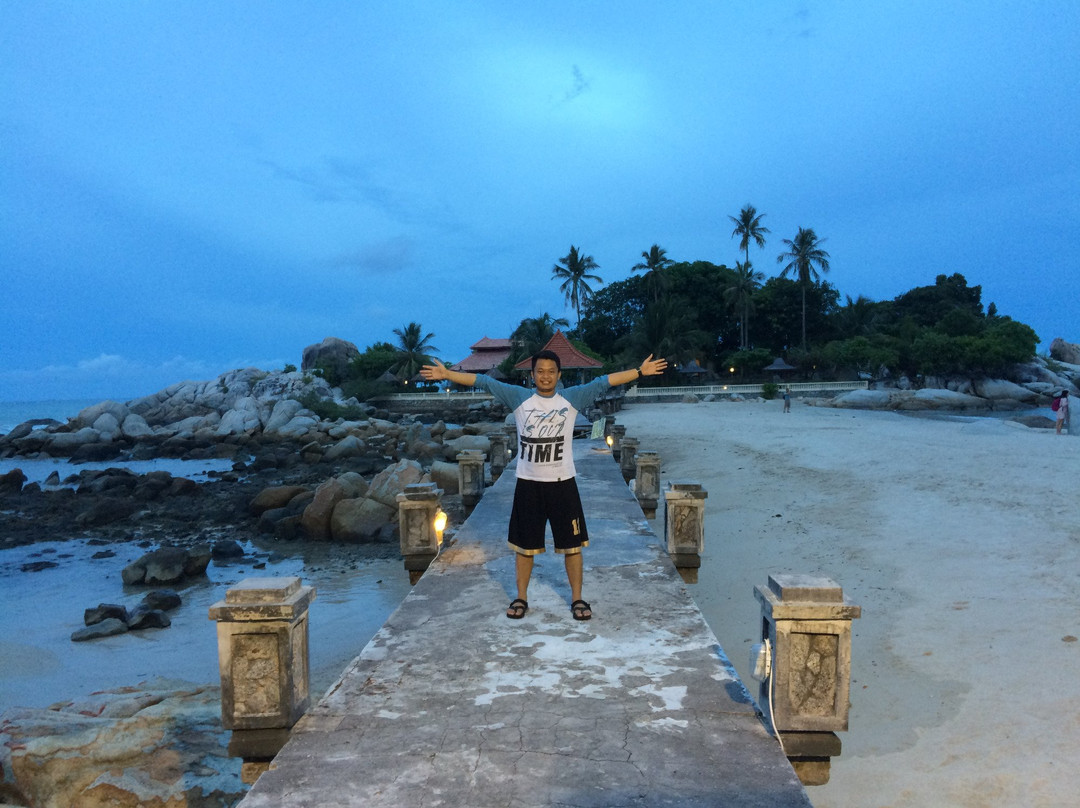 Parai Tenggiri Beach-邦加岛必去景点