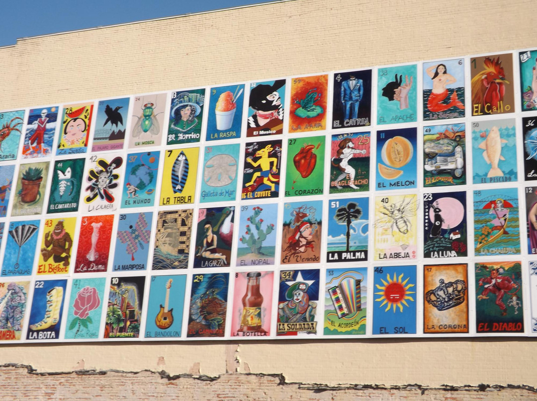 Loteria Corpus Christi Mural-科珀斯克里斯蒂市必去景点