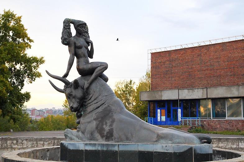 Fountain Abduction of Europe-克拉斯诺亚尔斯克必去景点