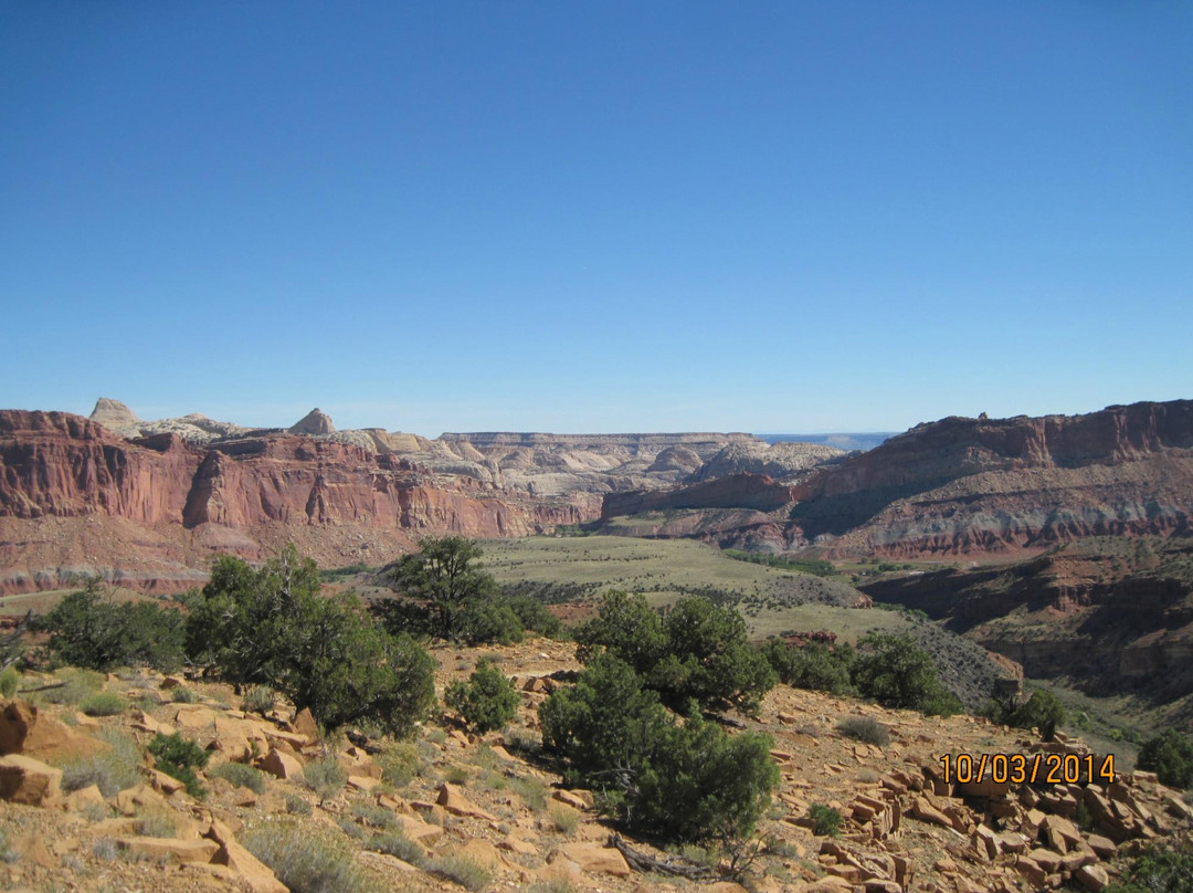 Fremont Gorge Overlook-圆顶礁国家公园必去景点