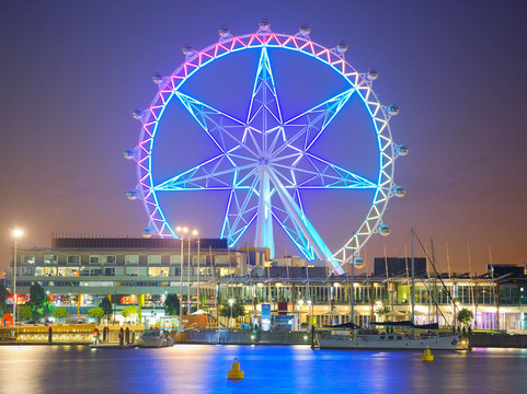 墨尔本观星摩天轮-墨尔本必去景点