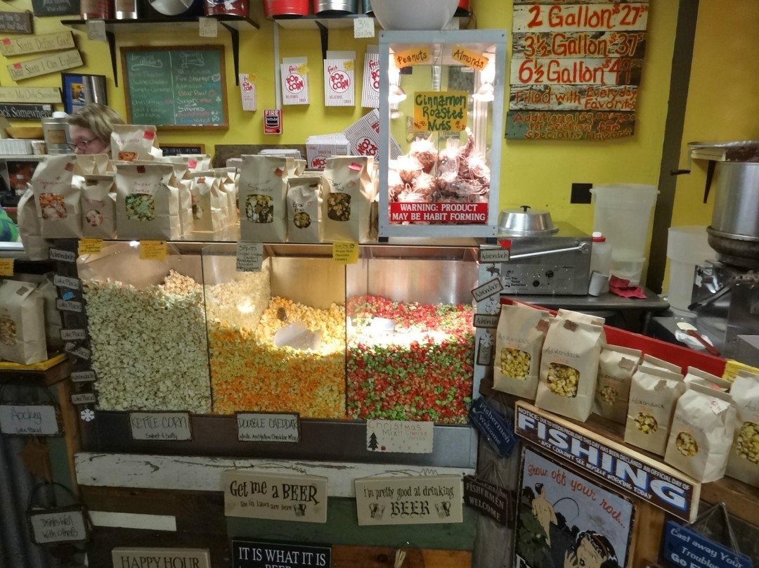 The Adirondack Popcorn Co.-普莱西德湖必去景点