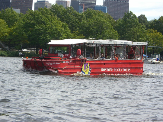 波士顿水鸭车旅游-波士顿必去景点