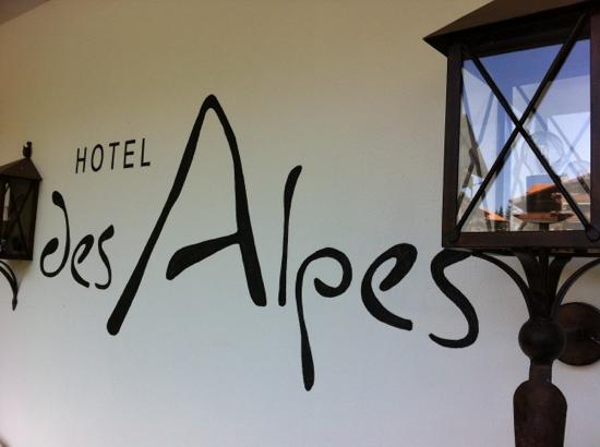 Hotel Des Alpes-浴室