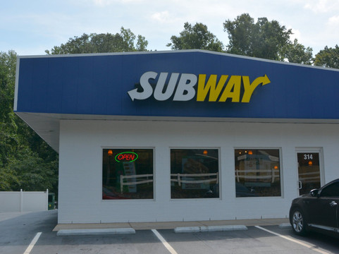 Granite Quarry餐馆和美食-Subway