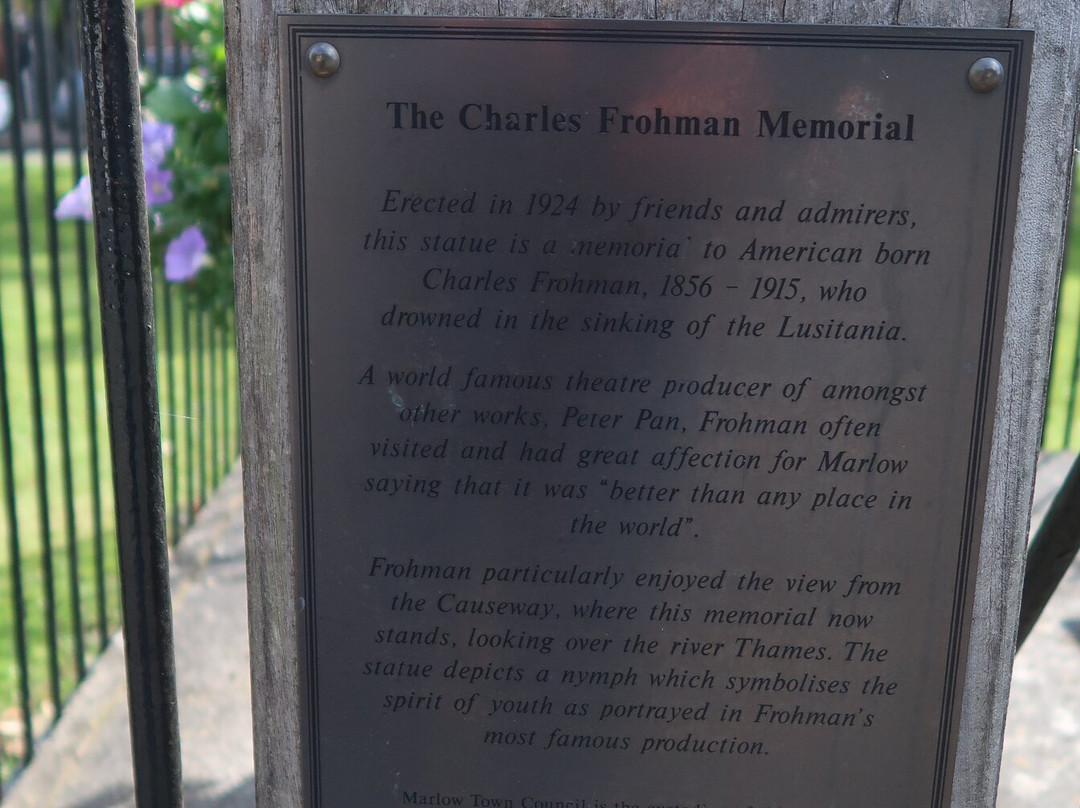 Statue in Memory of Charles Frohman景点图片