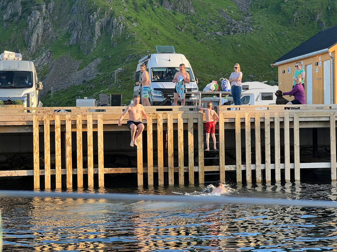 Reineholmen Lofoten Bobilcamp