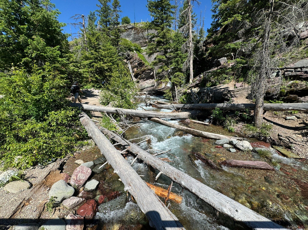 Baring Falls-冰河国家公园必去景点