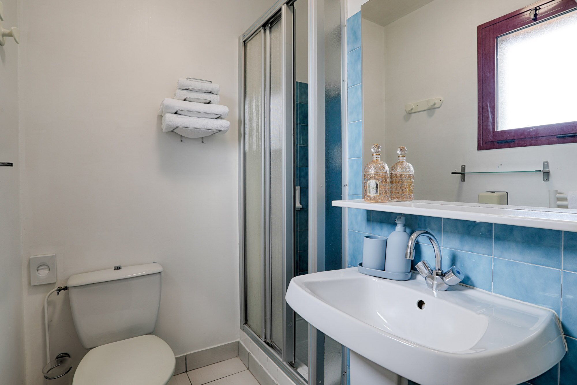 Hôtel Le Branhoc Logis Brit Hotel-浴室