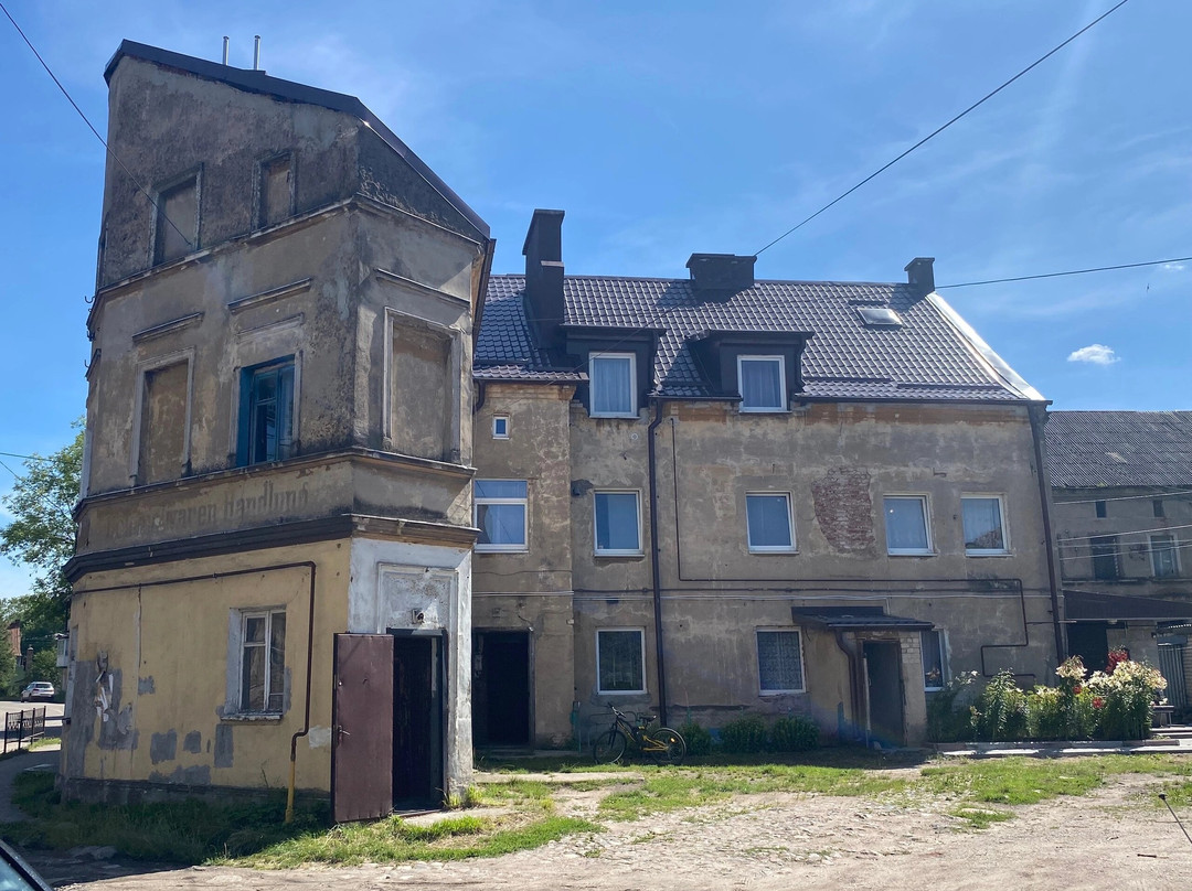Corner Building with Inscription-Gvardeysk必去景点