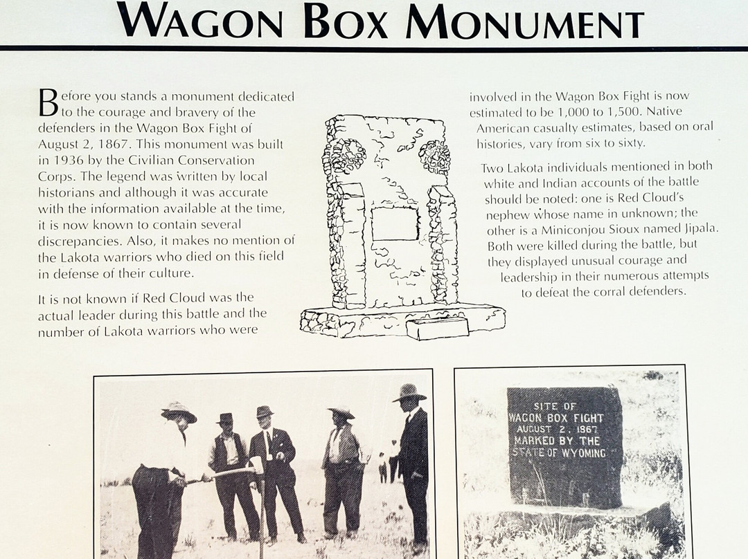 Wagon Box Fight Monument-Story必去景点