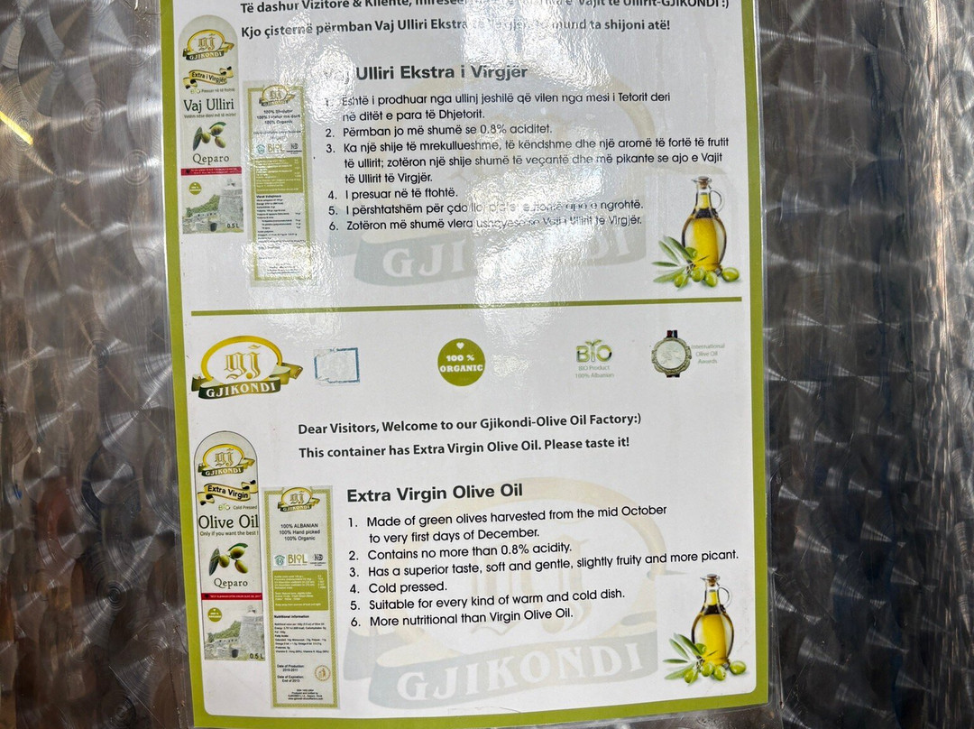 Gjikondi Olive Oil Factory-Qeparo必去景点