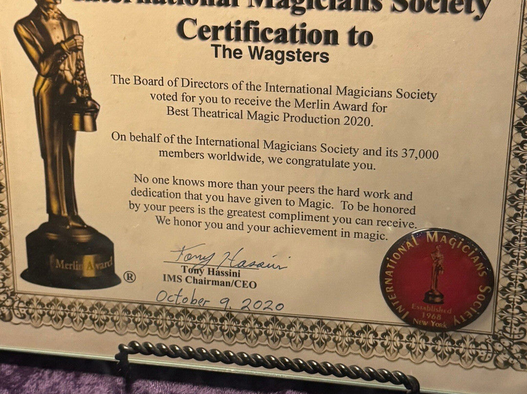 The Wagsters Magic Theatre-威廉斯堡必去景点