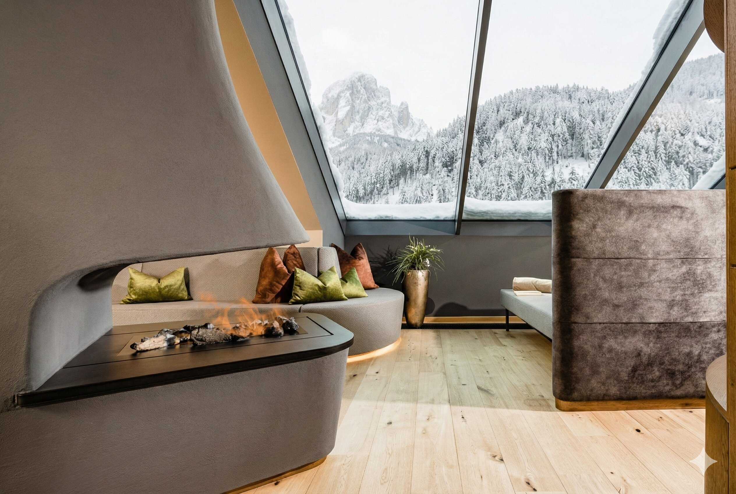 Hotel Touring Dolomites-泳池