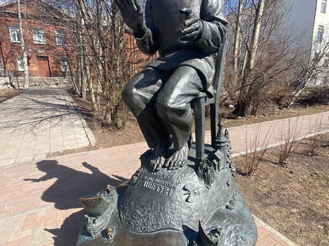 Statue of Boris Shergin-阿尔汉格尔斯克必去景点