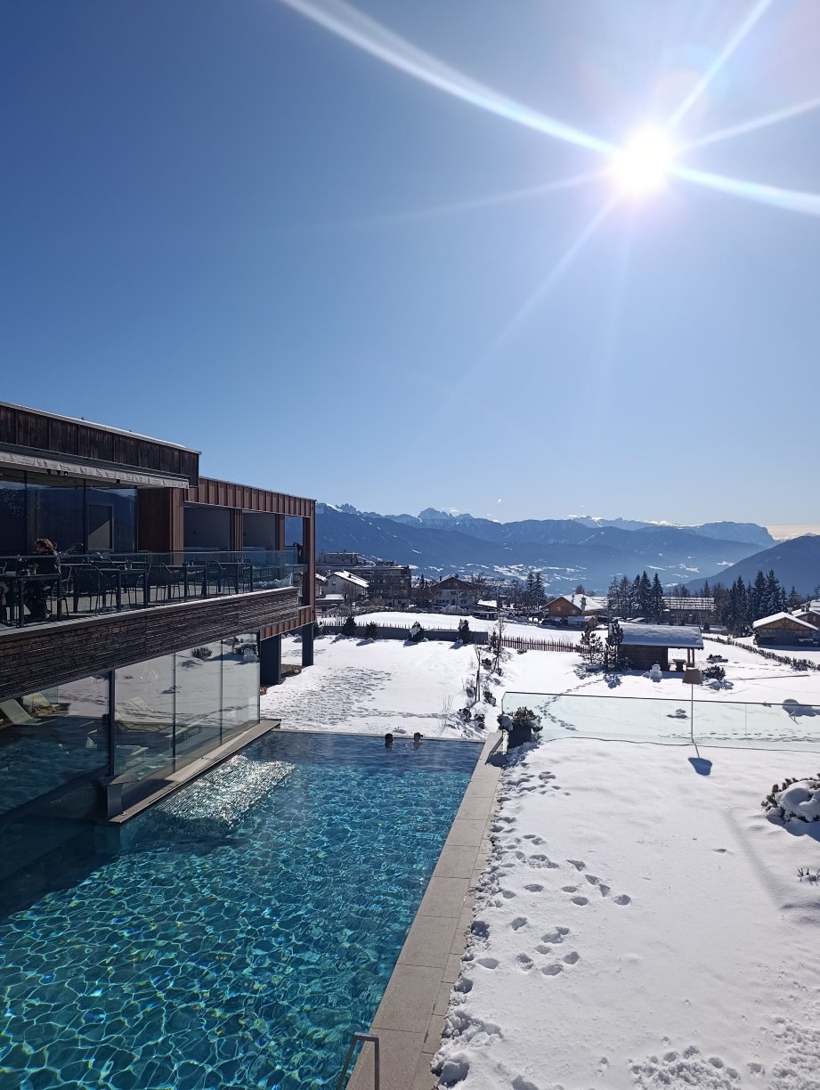 Sonnenberg Panorama Dolomites Wellbeing-泳池
