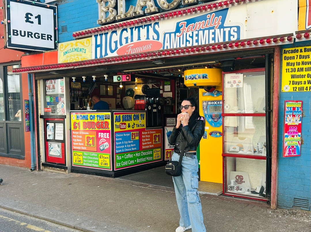 Higgitt's Las Vegas Arcade & £1 Burger Bar Blackpool