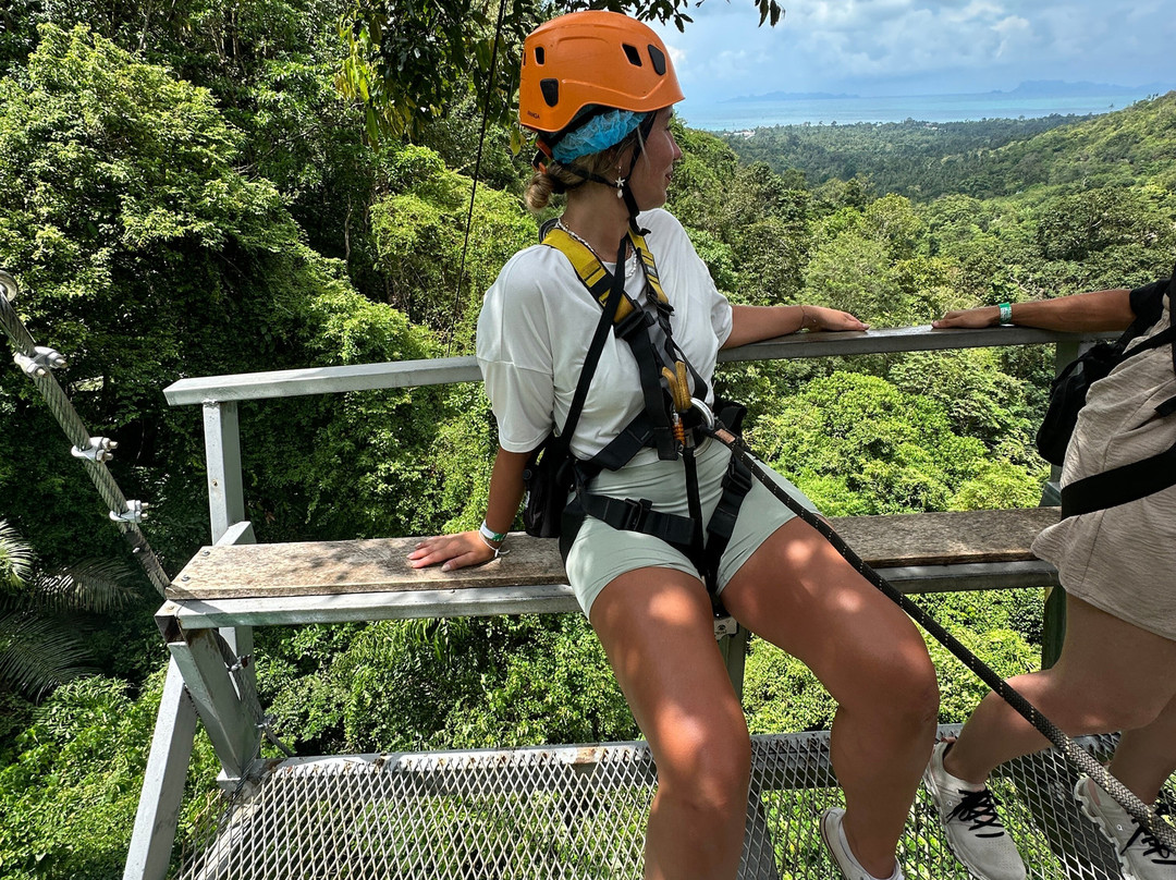 Hawk Adventure Zipline Park  Samui-红统必去景点