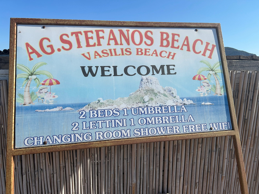 Agios Stefanos Beach-凯法洛斯必去景点
