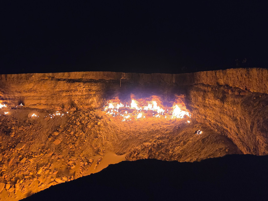 Darvaza Gas Crater-Darvaza必去景点